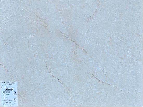 COSTA MARFIL PULIDO RC 120x120 (3 m2)