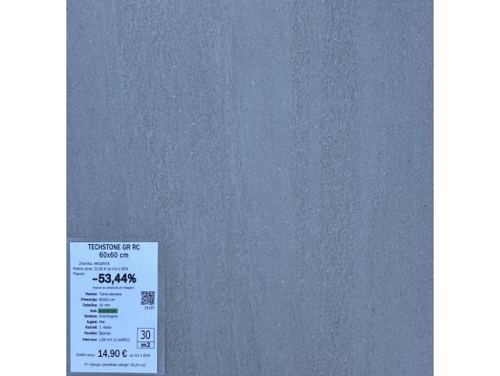TECHSTONE GR RC 60x60 (25 m2)