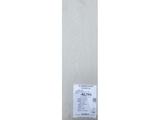 PC GARMIN BLANCO 22,5x90 (23 m2)