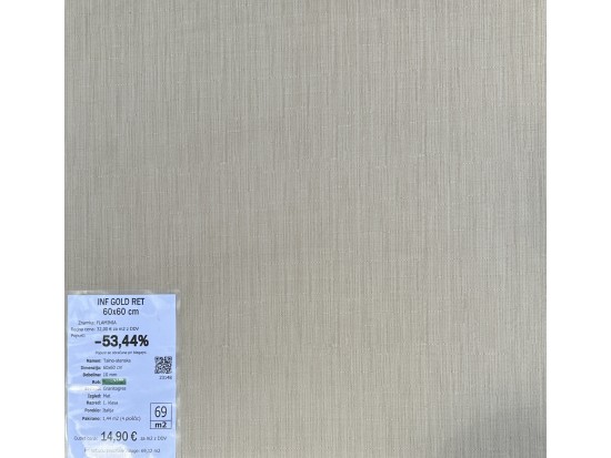 INF GOLD RET 60x60 (23 m2)