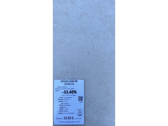 INTENSE SAND MT 30x60 (25 m2)