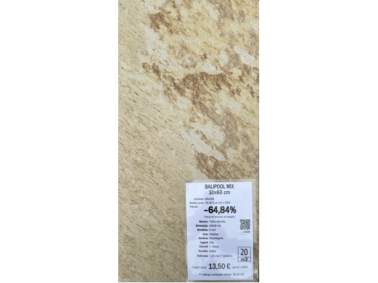 BALIPOOL MIX 30x60 (20 m2)
