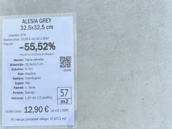 ALESIA GREY 32,5x32,5 (58 m2)