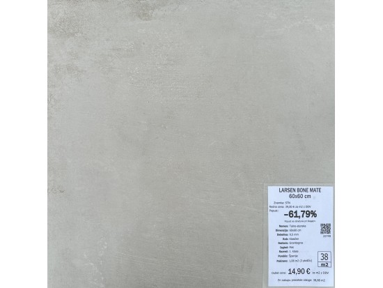 LARSEN BONE MATE 60x60 (19 m2)