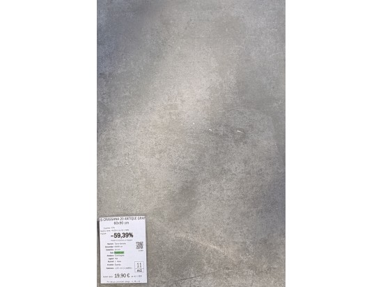 PC PLUS CRASSANA 20 ANTIQUE GRAPHITE 60x90 (12 m2)