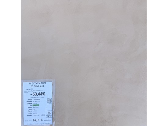 PC OLYMPIA NUDE 59,5x59,5 (23 m2)