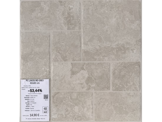 PC RUANO OXIDO 60x60 (4 m2)