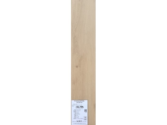 PC NIVALA NATURAL 23x120 (59 m2)