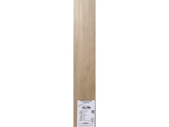 PC NIVALA NATURAL 23x120 (44 m2)