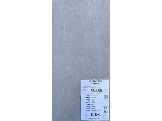 EXTE LAZY GRIS 30x60 (13 m2)